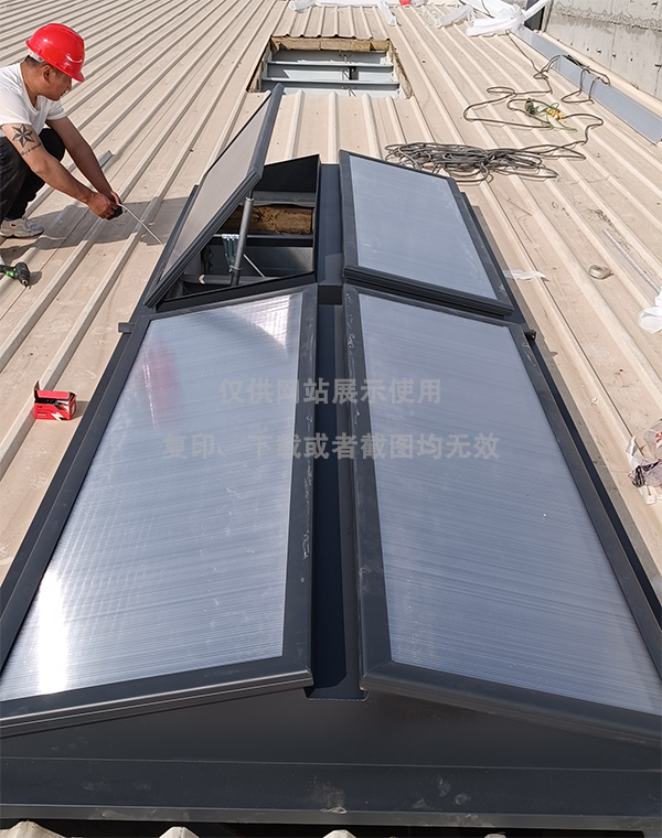 兰州王老吉生产车间头屯河排烟天窗