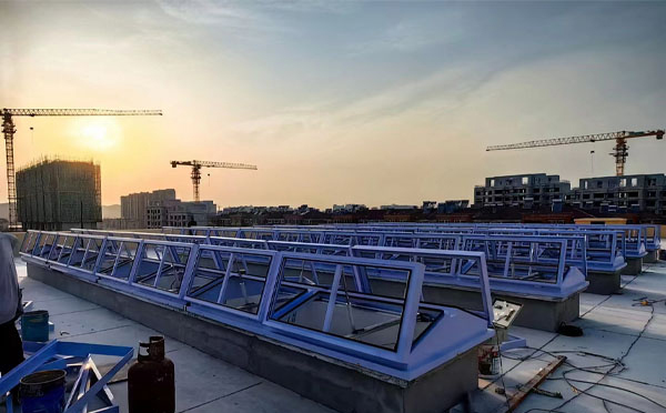 消防头屯河排烟窗工作原理