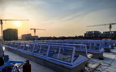 消防头屯河排烟窗开启角度